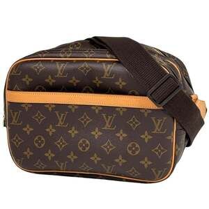 LOUIS VUITTON Authentic Brown Monogram Shoulder Bag